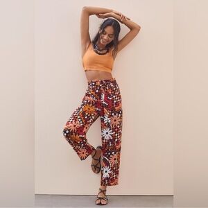 Farm Rio Daisy Wide Leg Pants